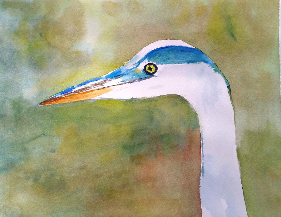 Blue Heron by Larry Hamilton Blue Heron by Larry Hamilton