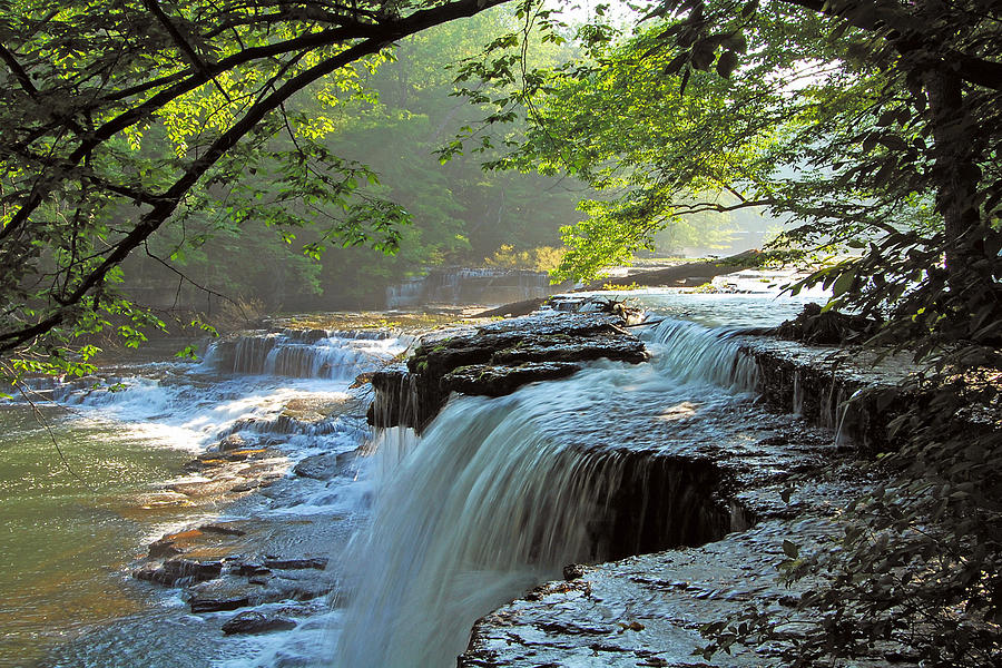 Blue Hole Falls Photograph by Ben Prepelka