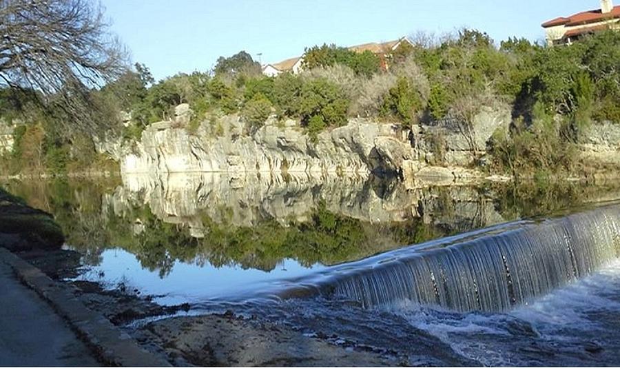 Blue Hole, San Gabriel River, Georgetown Texas Photograph by Kendall Young