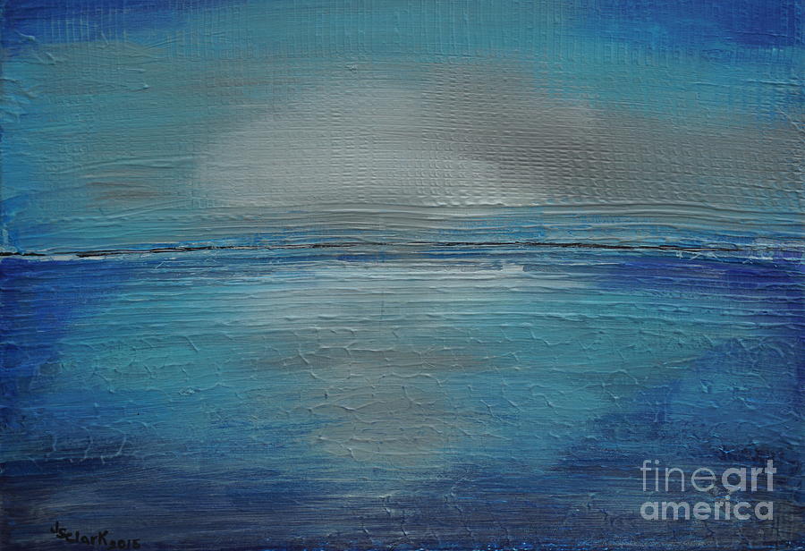 Blue Horizon Painting by Jimmy Clark