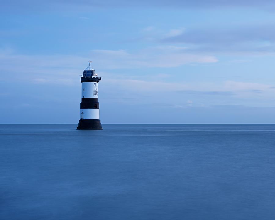 Blue Hour at Penmon Photograph by Stephen Taylor
