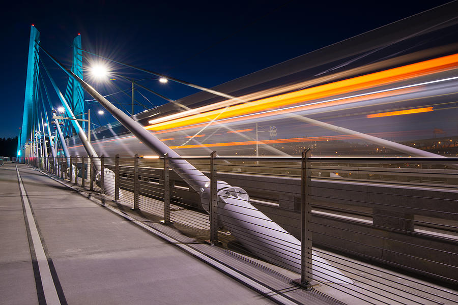 Blue Hour Blur Photograph by Patrick Campbell