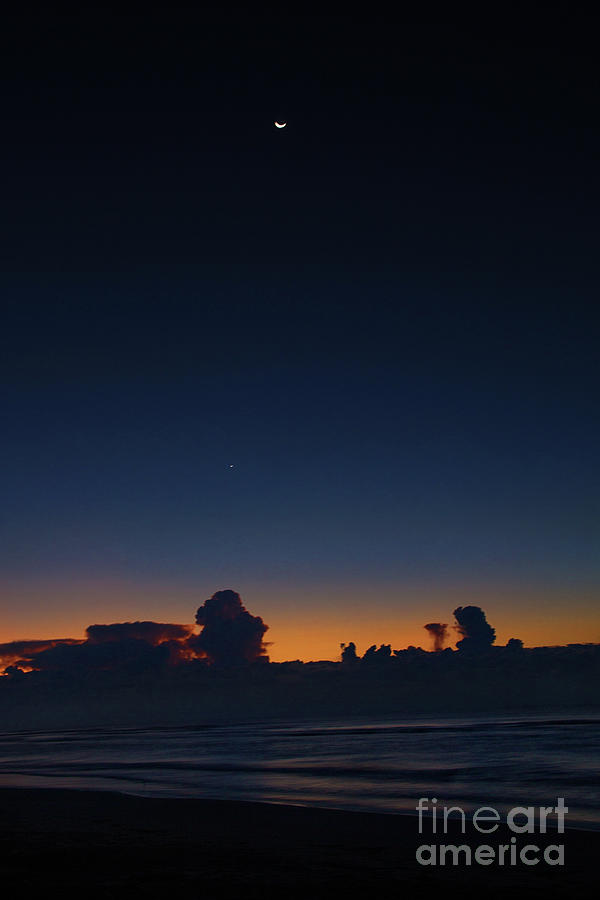 Blue Hour Sunrise On Sullivans Island Photograph by Sharon McConnell