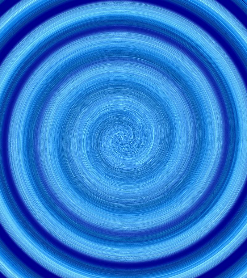 Blue Hypnosis Photograph by Dietmar Scherf
