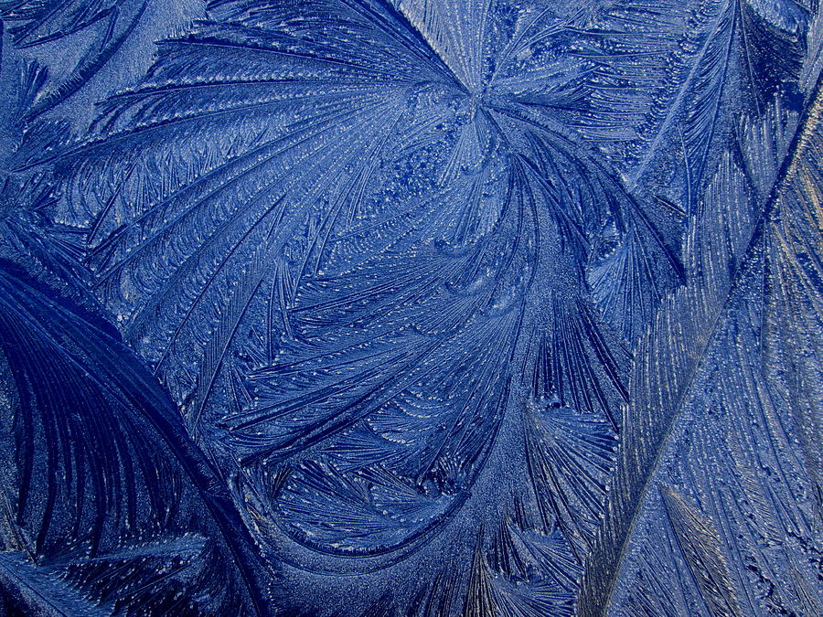Blue Ice #1 Photograph by Dreamweaver Gallery
