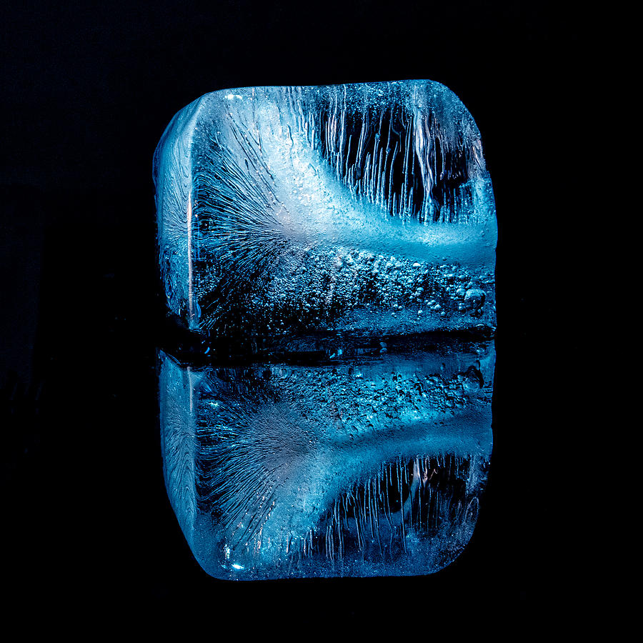 Blue Ice Photograph by Sandi Kroll