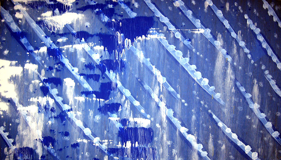 Blue III Painting by Leigh Odom