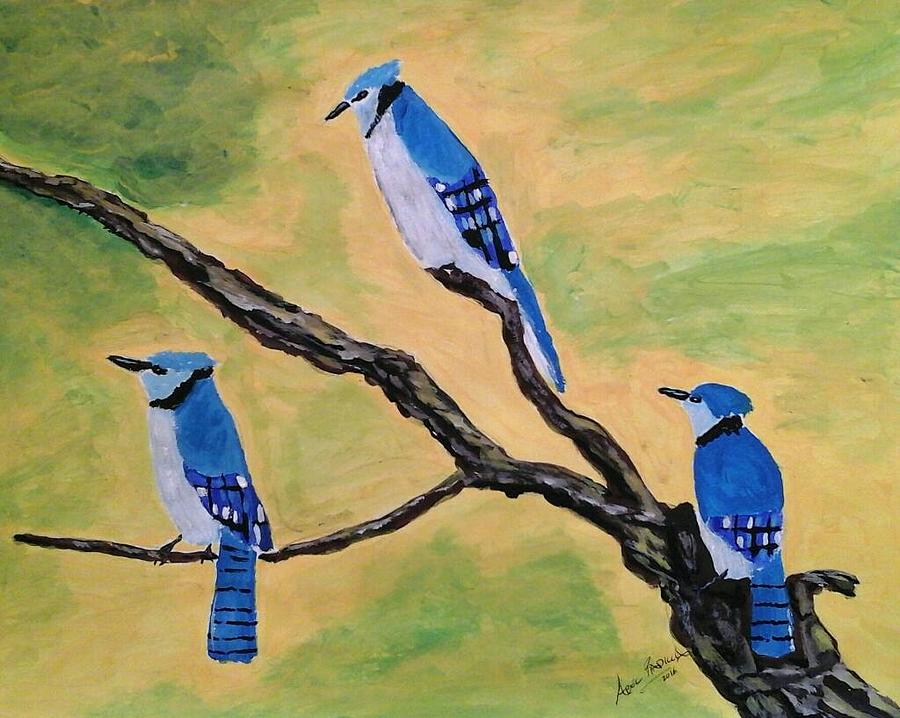 Blue Jays Painting