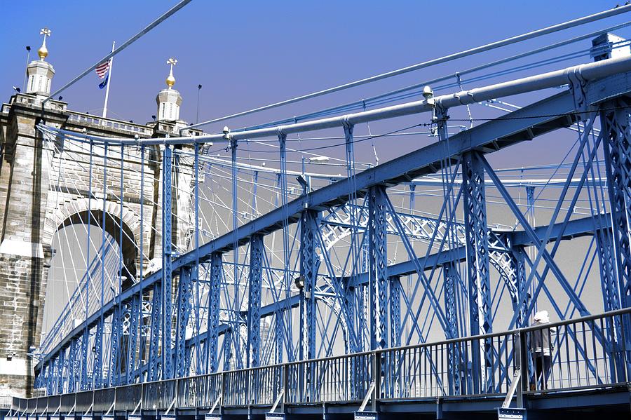 Blue Kentucky Bridge Photograph by FineArtRoyal Joshua Mimbs