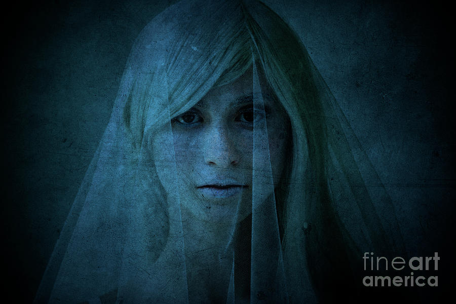 Blue lady Photograph by Diane Diederich