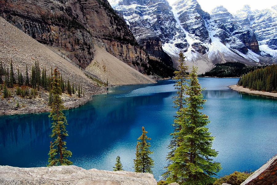 Blue Lake Mountain Photograph by Dawn Van Doorn - Fine Art America