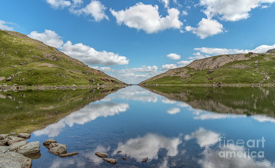 Blue Lake of Snowdonia Photograph by Adrian Evans