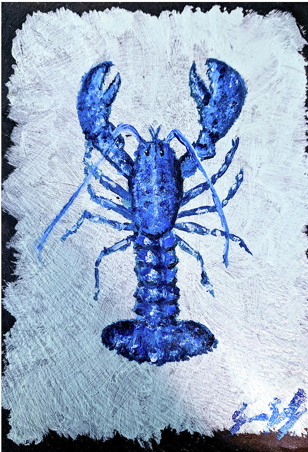 Blue Lobster 1 by Jeannine Selig Blue Lobster 1 by Jeannine Selig