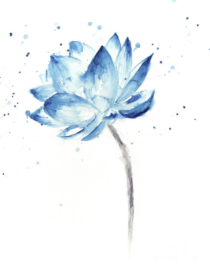 Blue Lotus by Andrea Realpe Blue Lotus by Andrea Realpe