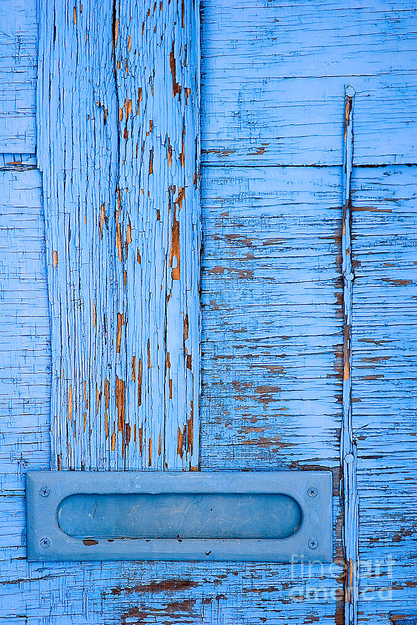 Colorado Photograph - Blue Mail by Mark Braun Colorado Photograph - Blue Mail by Mark Braun