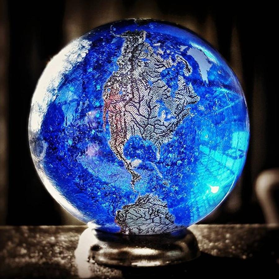 Igers Photograph - Blue Marble.
#wraystagram #t by Sean Wray