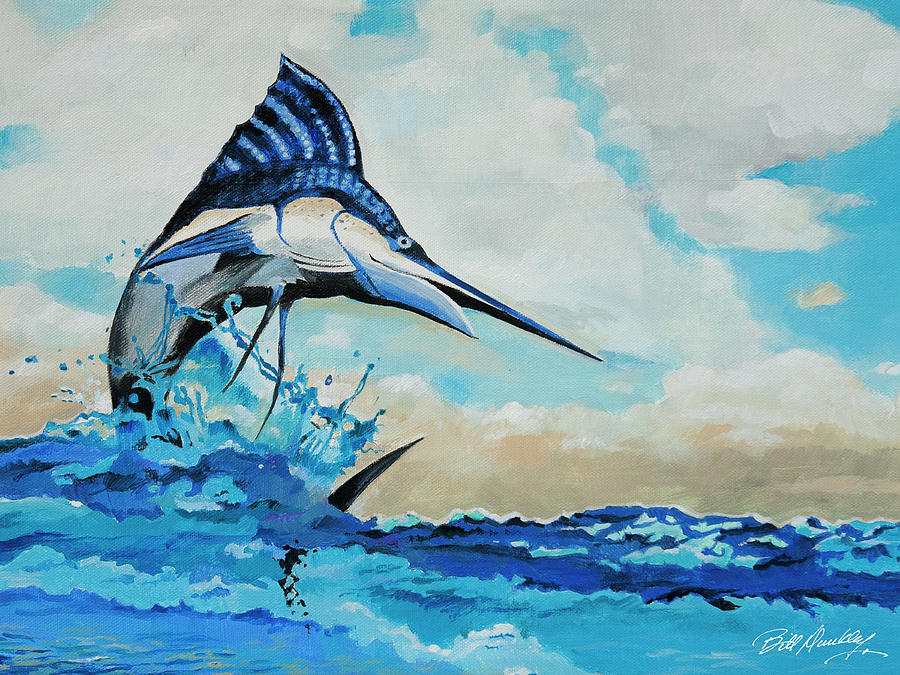 Blue Marlin by Bill Dunkley