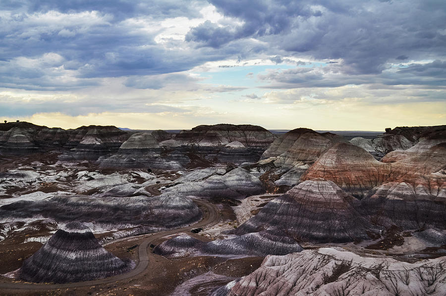 Blue Mesa Badlands Landscape Photograph by Kyle Hanson