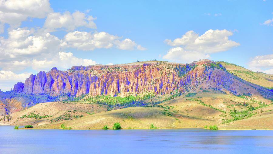 Blue Mesa Colorado II Photograph by Lanita Williams
