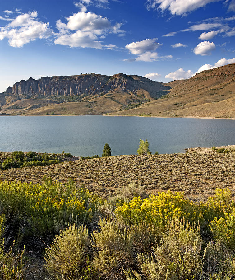 Blue Mesa Lake in Gunnison County Colorado Photograph by Brendan Reals