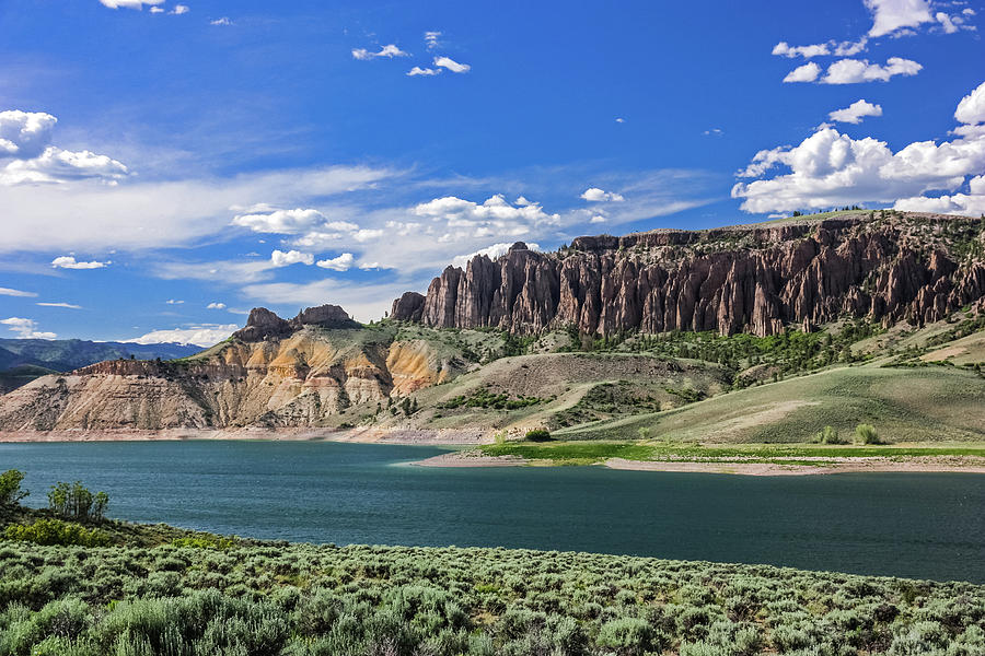 Blue Mesa Reservoir Photograph by Lon Dittrick - Pixels