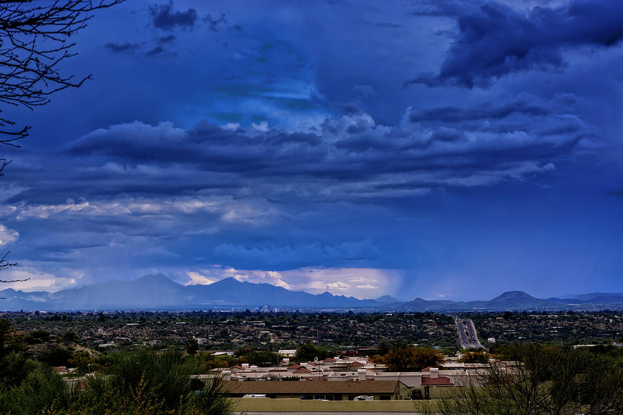 Tucson Photograph - Blue Mood No.1 by Mark Myhaver