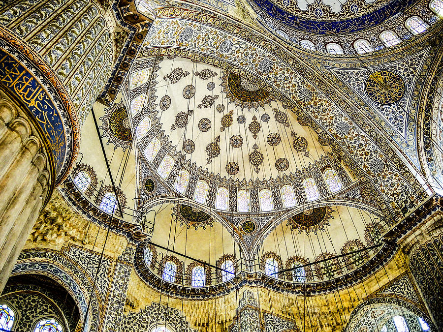 Blue Mosque I Istanbul Photograph by Sally Ross