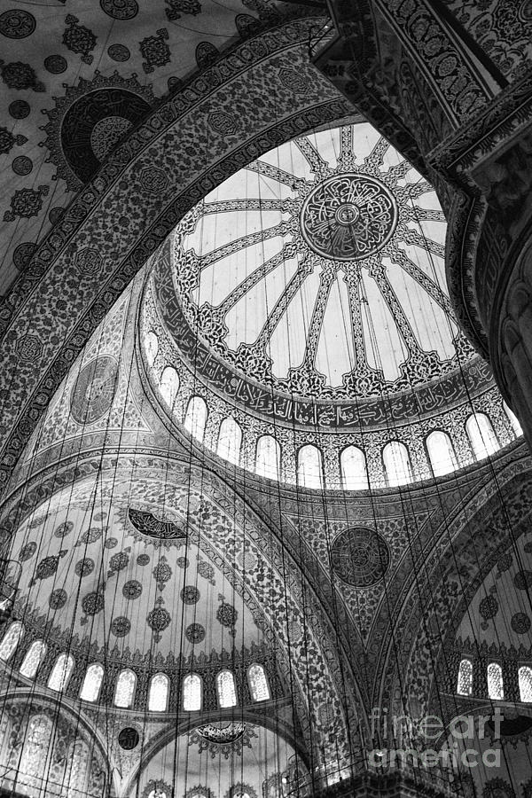 Turkey Photograph - Blue Mosque by Leslie Leda