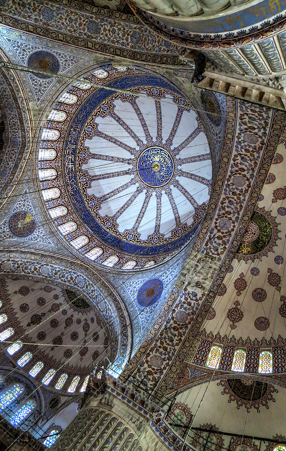 Blue Mosque Photograph by Ross Henton