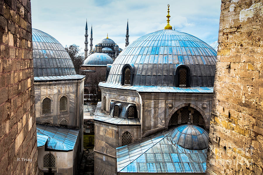 Blue Mosque-- Sultan Ahmed Mosque Photograph by Rene Triay FineArt Photos