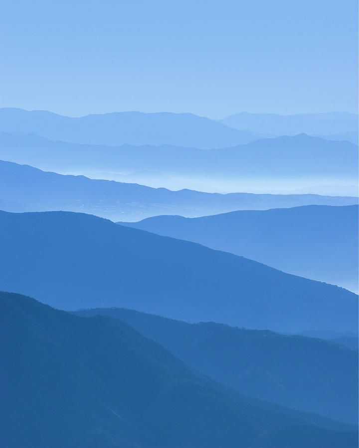 Blue Mountain Haze Photograph by Greg Vaughn - Fine Art America