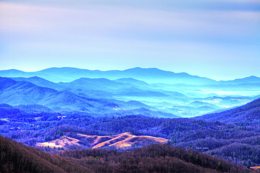 Blue Mountain Mist Photograph by Dale R Carlson