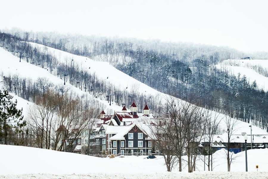 Blue Mountain Ski Resort Photograph by Tatiana Travelways