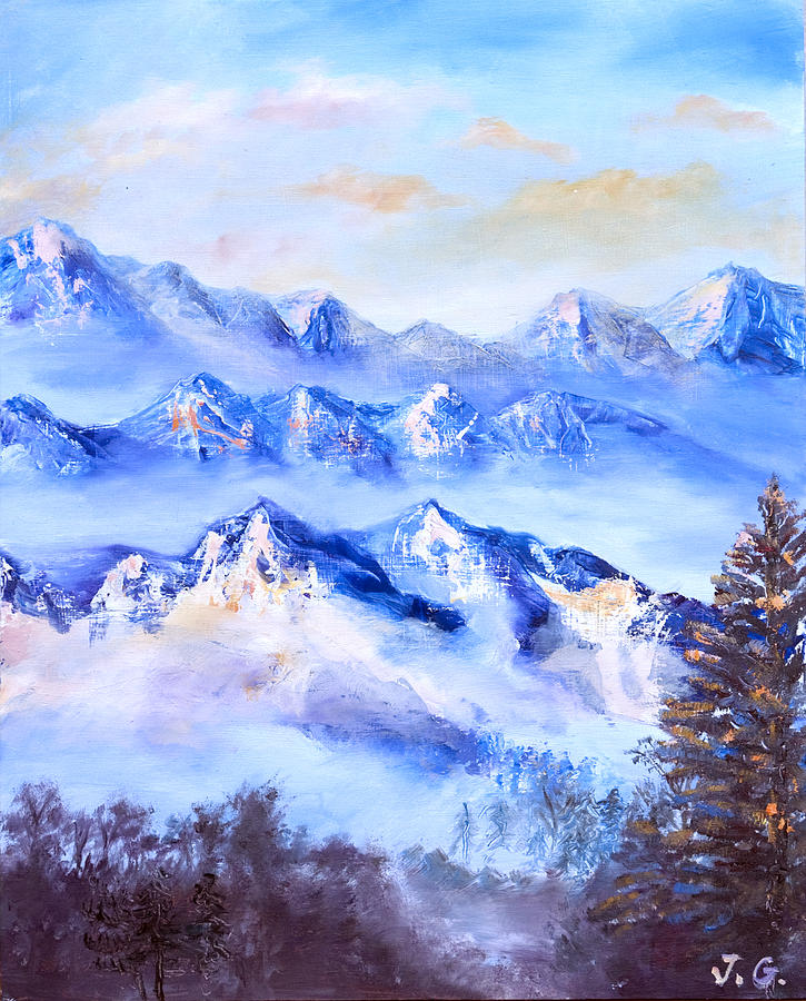 Blue Mountains Painting