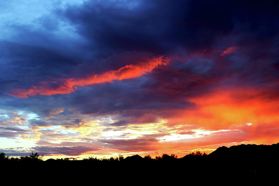 Blue Night Sky Photograph by Bare Lines Photography - Fine Art America