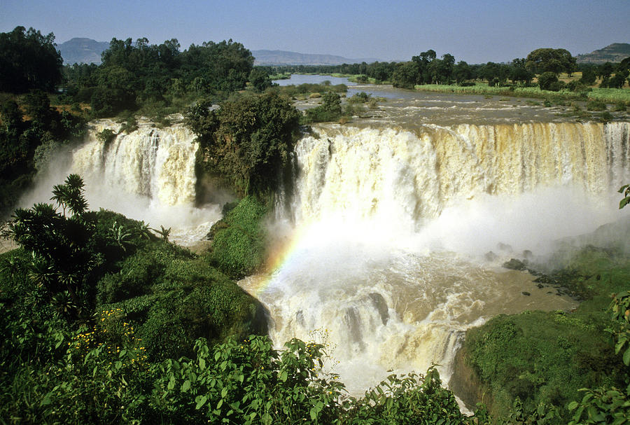Blue Nile Falls Photograph by Michele Burgess