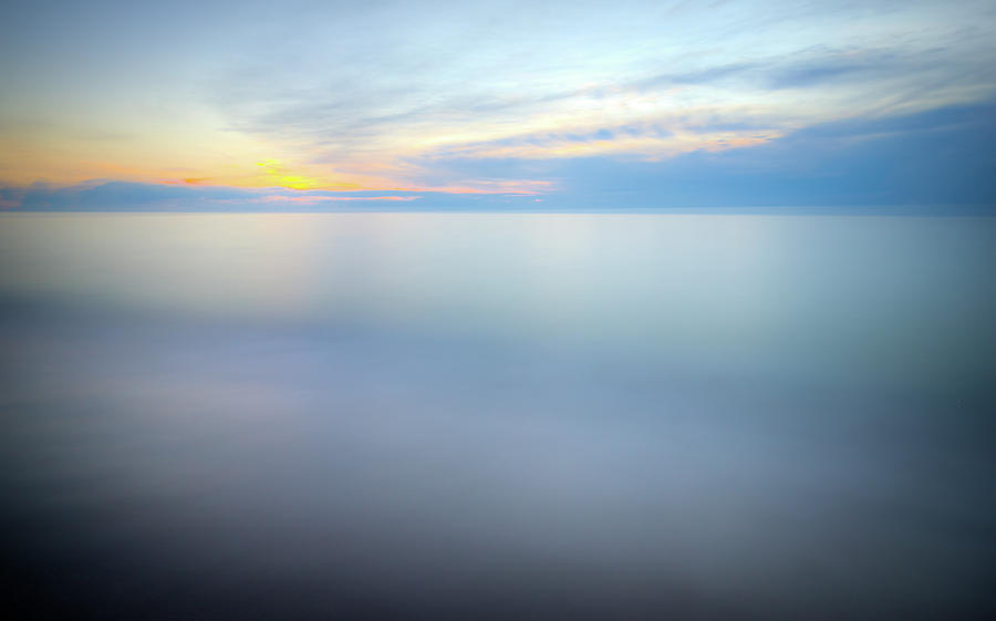 Blue Ocean Abstract  Photograph by R Scott Duncan