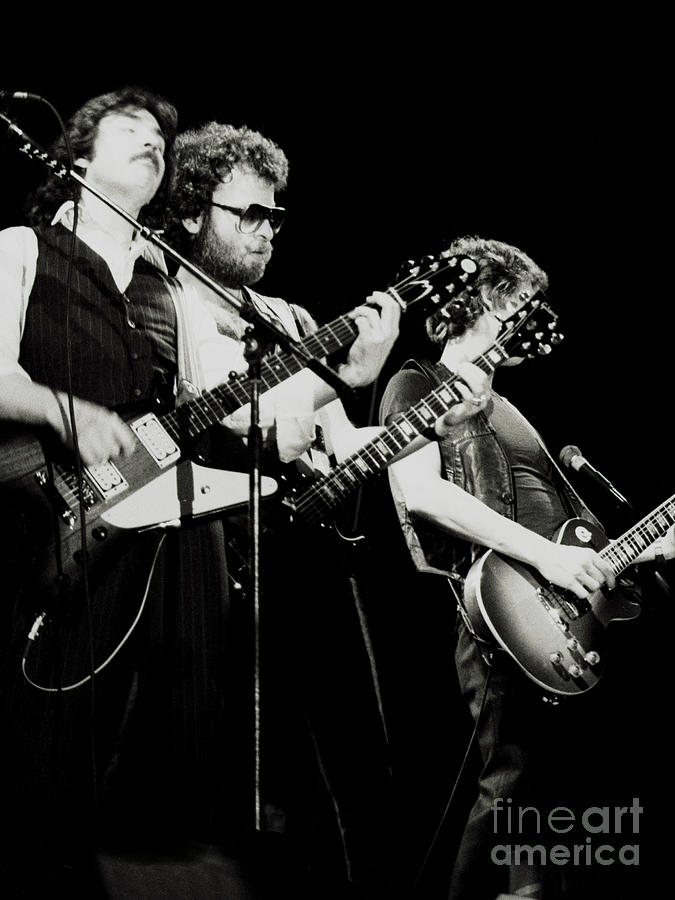  Blue Oyster Cult - Cow Palace 12-31-79 Photograph by Daniel Larsen