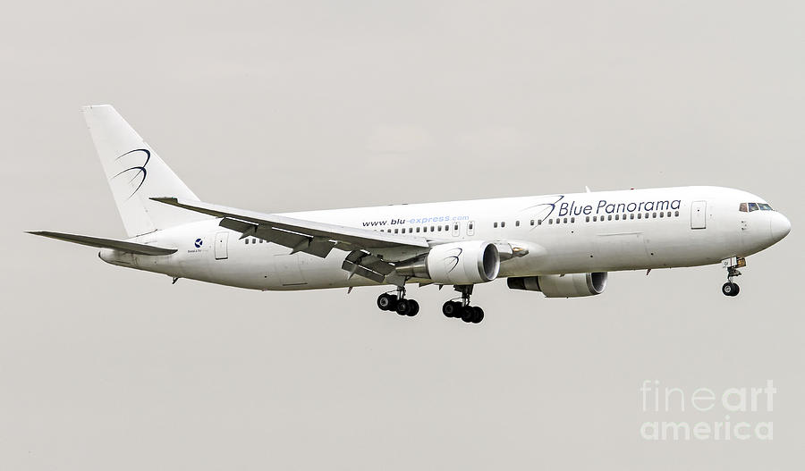 Blue Panorama Airlines Boeing 767-300 Photograph by Amos Dor