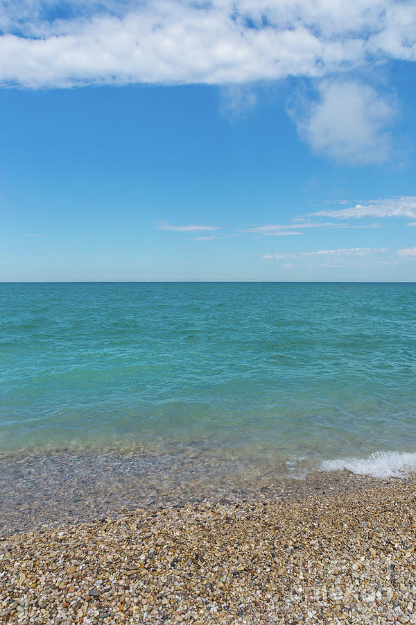 Blue Paradise At Lake Michigan Photograph by Jennifer White