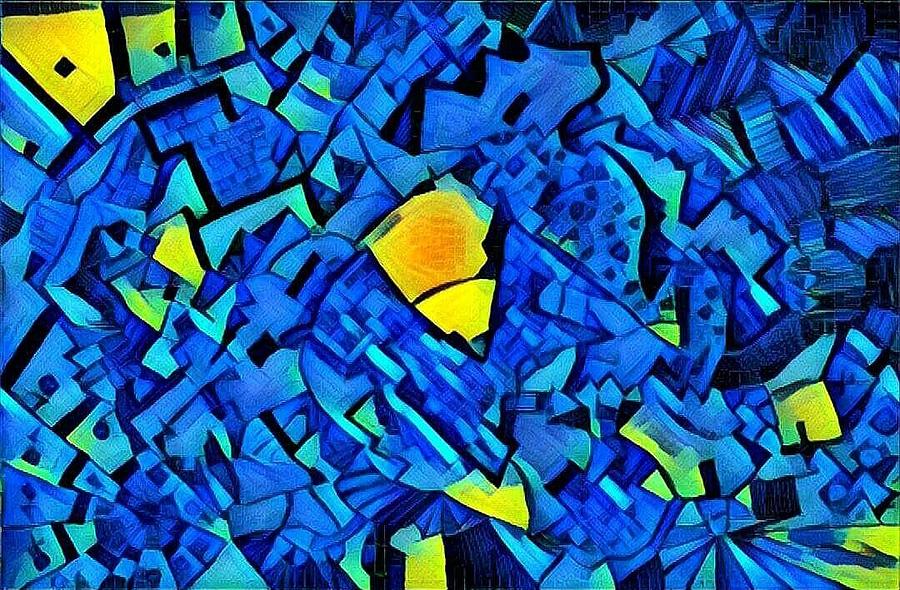 Blue Period Drawing by Daniel Rustad Blue Period Drawing by Daniel Rustad