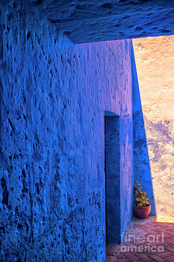 Blue Peru Photograph by Patricia Hofmeester