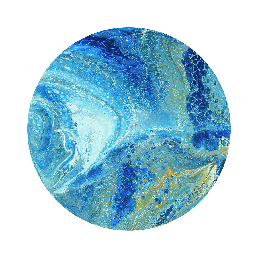 Blue Planet Painting by Darice Machel McGuire