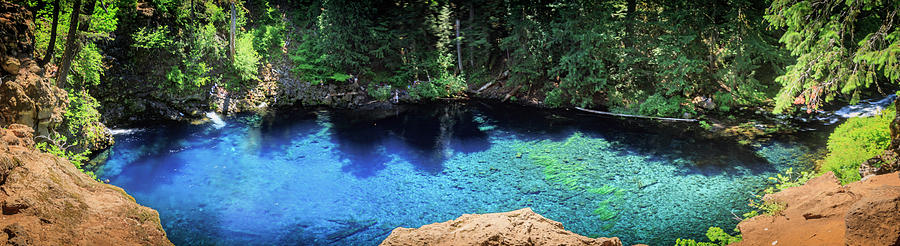 Blue Pool Photograph by Cat Connor