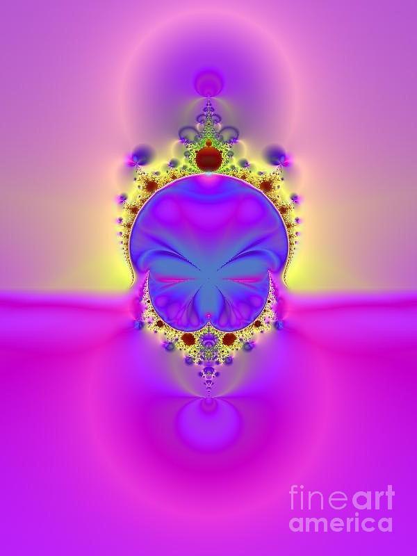 Blue Queen Digital Art by Larry Cunningham Fine Art America