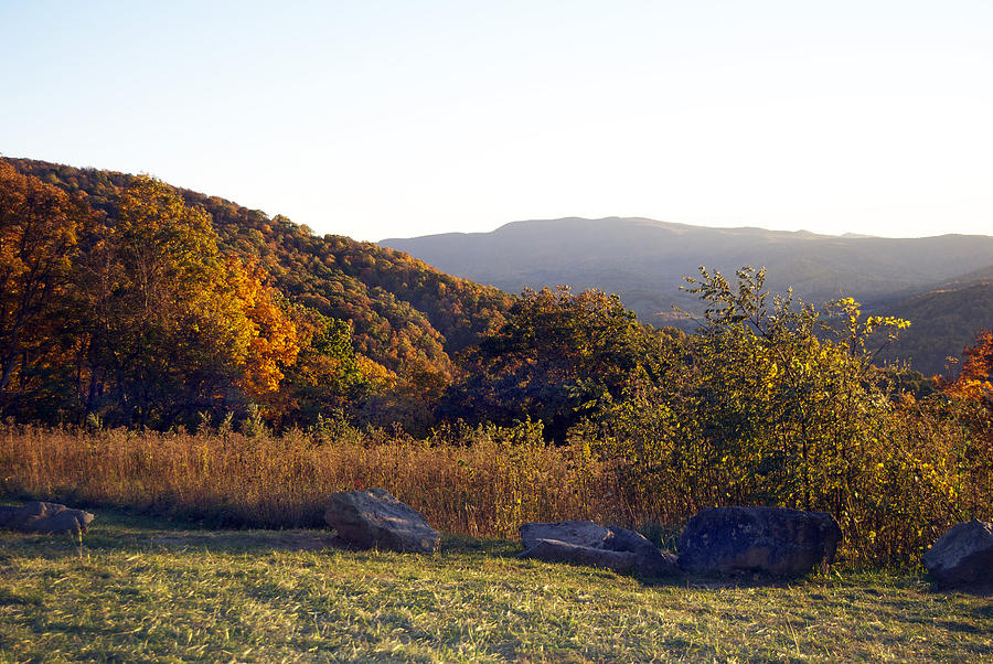 Blue Ridge Autumn Photograph by Skip Willits