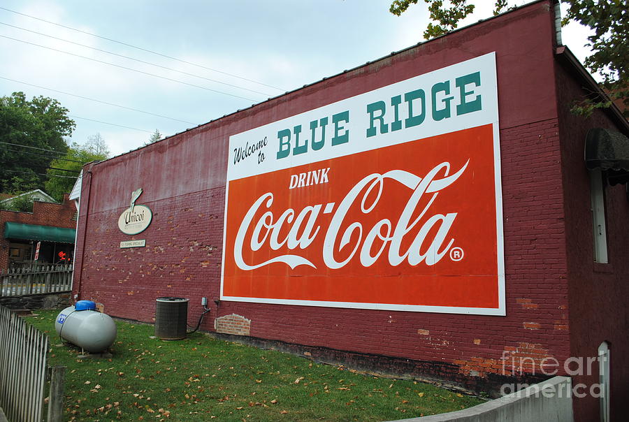 Blue Ridge Coke Photograph by Jost Houk