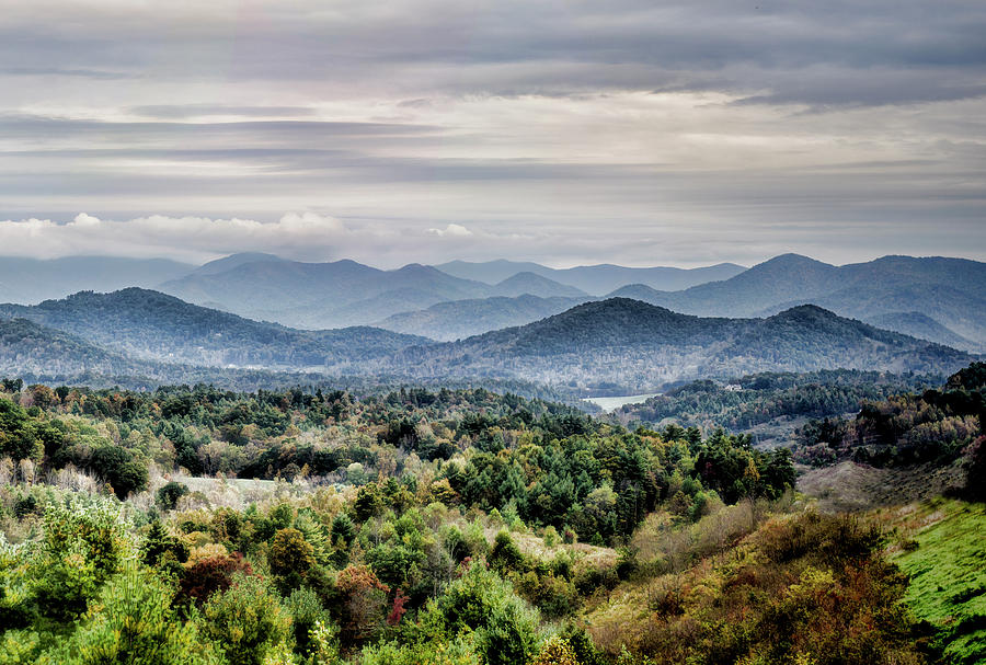 Blue Ridge Cropped Photograph by Heather Applegate
