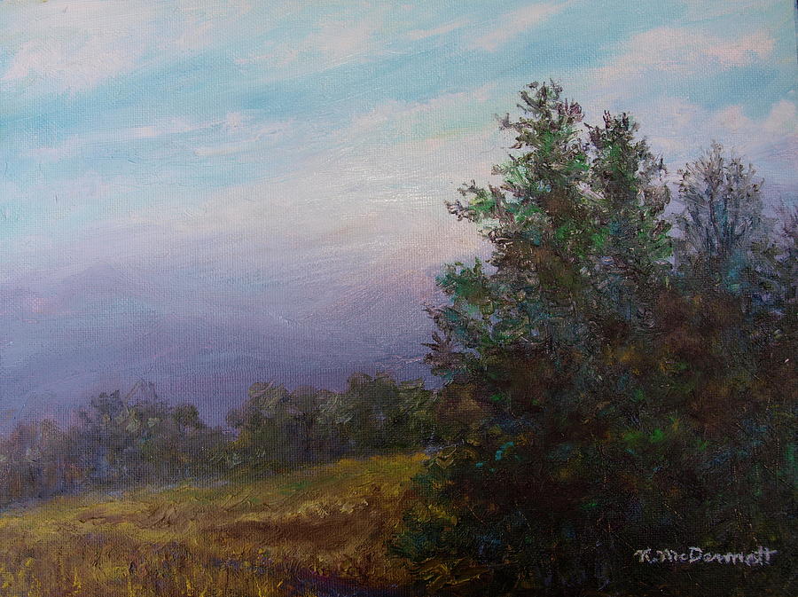 Blue Ridge Memory Painting by Kathleen McDermott