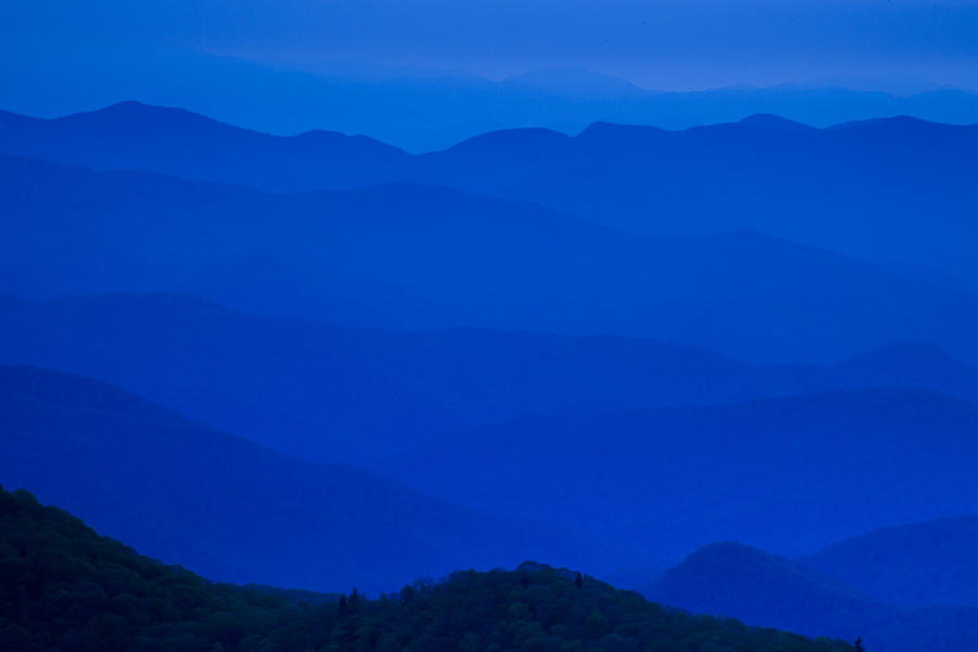 Blue Ridge Mountains Photograph by Andrew Soundarajan